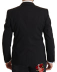 Dolce & Gabbana Elegant Slim Fit Black Blazer Jacket