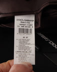 Dolce & Gabbana Elegant Slim Black Wool Blazer Jacket