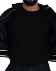 Dolce & Gabbana Elegant Black Bomber Blouson Jacket