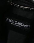 Dolce & Gabbana Elegant Black Bomber Blouson Jacket