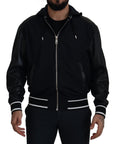 Dolce & Gabbana Elegant Black Bomber Blouson Jacket
