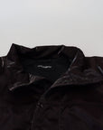 Dolce & Gabbana Elegant Bordeaux Collared Jacket