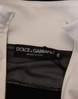 Dolce & Gabbana Elegant Black Bomber Jacket with Hood