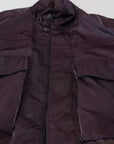 Dolce & Gabbana Elegant Purple Biker Jacket