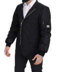 Dolce & Gabbana Elegant Black Virgin Wool Jacket