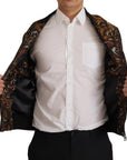 Dolce & Gabbana Elegant Brown Blouson Jacket