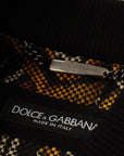 Dolce & Gabbana Elegant Brown Blouson Jacket