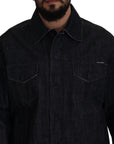 Dolce & Gabbana Elegant Black Denim Jacket
