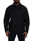 Dolce & Gabbana Elegant Black Denim Jacket