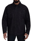 Dolce & Gabbana Elegant Black Denim Jacket