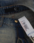 Cavalli Elegant Slim Bootcut Blue Jeans