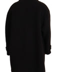 Dolce & Gabbana Elegant Black Alpaca Wool Blend Jacket