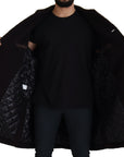 Dolce & Gabbana Elegant Black Alpaca Wool Blend Jacket