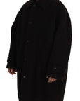 Dolce & Gabbana Elegant Black Alpaca Wool Blend Jacket