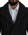 Dolce & Gabbana Elegant Double-Breasted Wool-Cashmere Coat