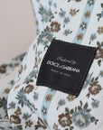 Dolce & Gabbana Elegant Floral Cotton Jacket Robe