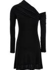 Courreges Courreges Twist Crepe Mini Dress