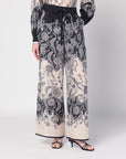 Zimmermann ZIMMERMANN Cream Rhiannon trousers with fantasy print