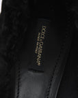 Dolce & Gabbana Elegant Pumps in Luxe Xiangao Fur Leather