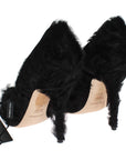 Dolce & Gabbana Elegant Pumps in Luxe Xiangao Fur Leather
