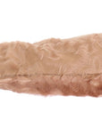Dolce & Gabbana Elegant Beige Suede Elbow-Length Gloves