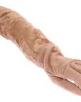 Dolce & Gabbana Elegant Beige Suede Elbow-Length Gloves