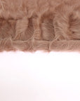Dolce & Gabbana Elegant Beige Suede Elbow-Length Gloves