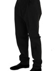 Dolce & Gabbana Elegant Striped Straight Fit Dress Trousers