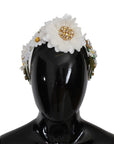 Dolce & Gabbana Sunflower Crystal Luxury Headband
