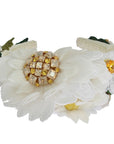 Dolce & Gabbana Sunflower Crystal Luxury Headband