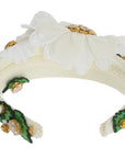 Dolce & Gabbana Sunflower Crystal Luxury Headband