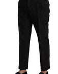 Dolce & Gabbana Elegant Black Two-Piece Martini Suit