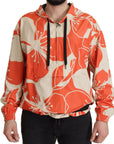 Dolce & Gabbana Elegant Floral Zip Hooded Sweater
