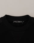 Dolce & Gabbana Elegant Crewneck Cotton Blend Sweater