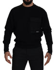 Dolce & Gabbana Elegant Crewneck Cotton Blend Sweater