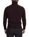 Dolce & Gabbana Elegant Turtleneck Wool Pullover Sweater