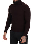 Dolce & Gabbana Elegant Turtleneck Wool Pullover Sweater