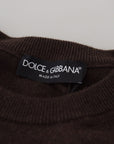 Dolce & Gabbana Elegant Cashmere Crew Neck Sweater