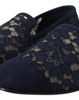 Dolce & Gabbana Elegant Blue Loafers Flats - Summer Chic