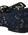 Dolce & Gabbana Elegant Blue Loafers Flats - Summer Chic