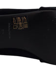 Dolce & Gabbana Chic Velvet Crystal-Embellished Loafers