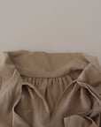 Dolce & Gabbana Elegant Silk Ascot Collar Blouse
