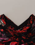 Dolce & Gabbana Elegant Floral A-Line Sheath Dress