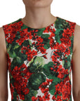 Dolce & Gabbana Multicolor Floral A-Line Dress