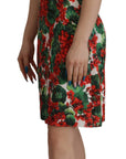 Dolce & Gabbana Multicolor Floral A-Line Dress