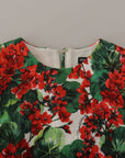 Dolce & Gabbana Multicolor Floral A-Line Dress
