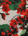 Dolce & Gabbana Multicolor Floral A-Line Dress