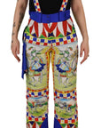 Dolce & Gabbana Multicolor High Waist Snow Pants