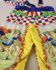 Dolce & Gabbana Multicolor High Waist Snow Pants