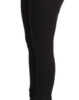 Dolce & Gabbana Sleek Black Cotton Stretch Skinny Jeans
